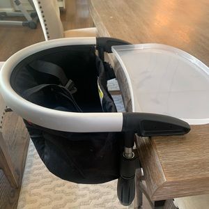 phil&teds Lobster Clip-On Highchair, Black